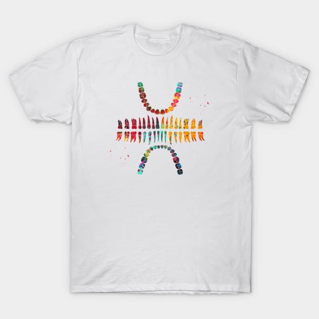 Teeth T-Shirt by erzebeth